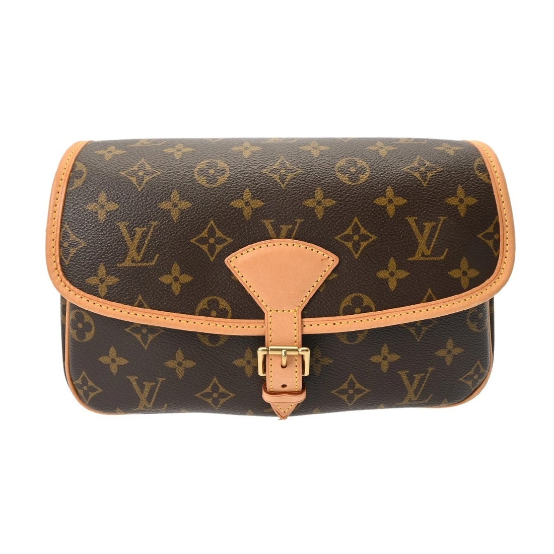 LOUIS VUITTON SOLOGNE MONOGRAM CANVAS SHOULDER BAG: LOUIS VUITTON Sologne Monogram canvas Shoulder Bag Brand: LOUIS VUITTON Type/Style: Shoulder Bag Material: Monogram canvas Color: Brown Size: H:about 7.1inch W:about 10.4inch D:about 3.1inch Acces