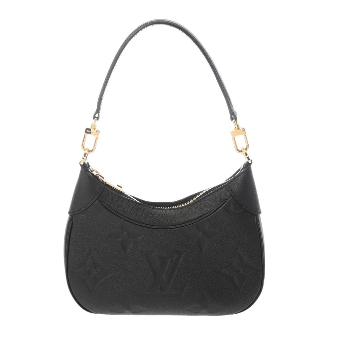 LOUIS VUITTON BAGATELLE NM EMPREINTE LEATHER: LOUIS VUITTON Bagatelle NM Empreinte leather Brand: LOUIS VUITTON Type/Style: Shoulder Bag Material: leather Color: Noir Size: H:about 7.1inch W:about 9.4inch maximum D:about 2.8inch Accessories: