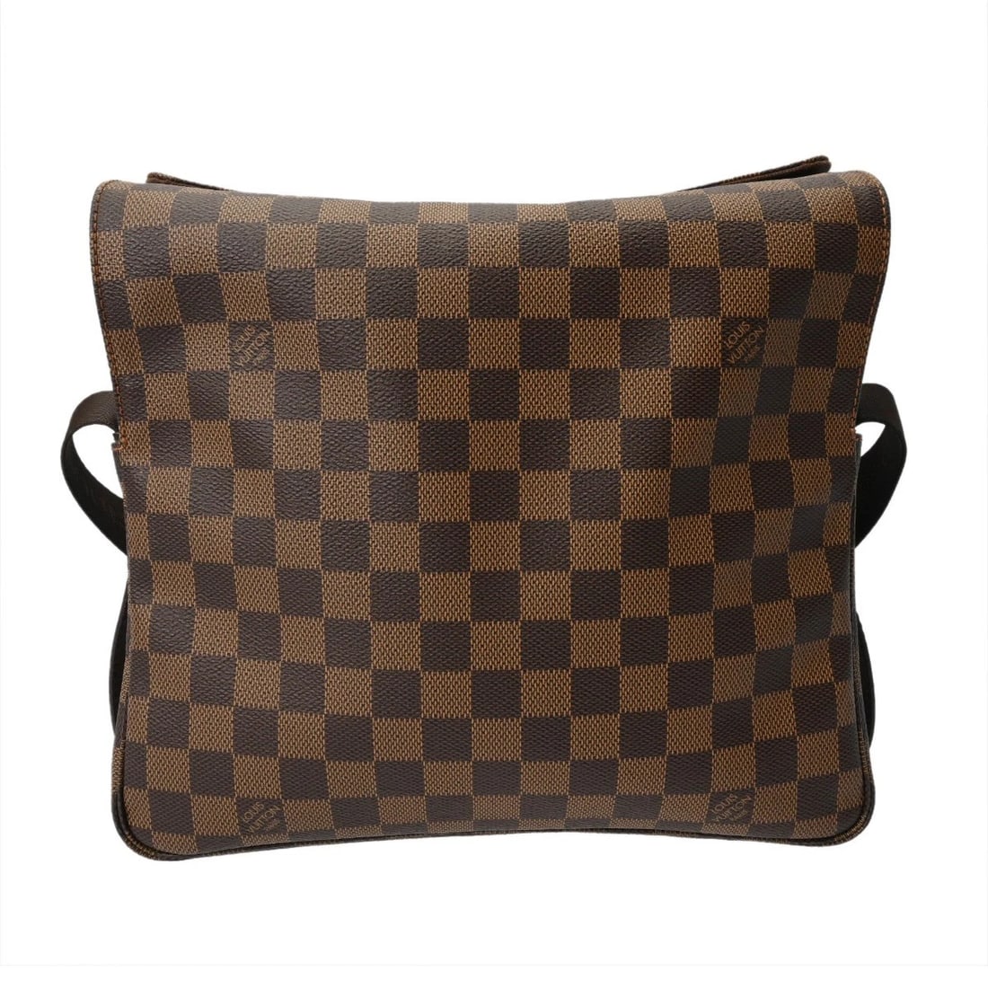 LOUIS VUITTON NAVIGLIO DAMIER CANVAS BROWN SHOULDER BAG: LOUIS VUITTON Naviglio Damier canvas Brown Shoulder Bag Brand: LOUIS VUITTON Type/Style: Shoulder Bag Material: Damier canvas Color: Brown Size: H:about 9.4inch W:about 11.0inch D:about 5.5inch