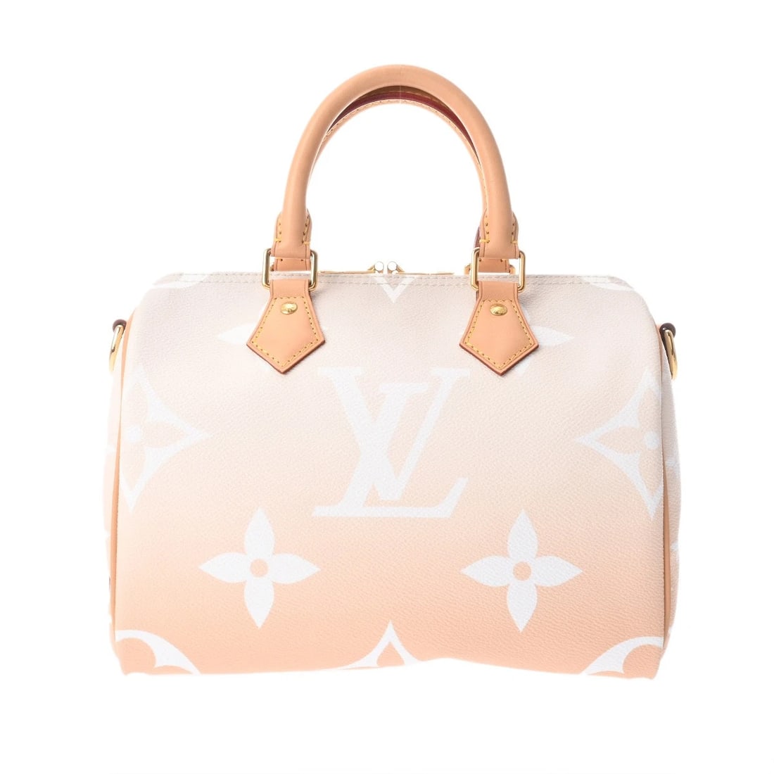 LOUIS VUITTON SPEEDY BANDLIER 25 MONOGRAM GIANT CANVAS: LOUIS VUITTON Speedy Bandlier 25 Monogram Giant canvas Brand: LOUIS VUITTON Type/Style: Handbag Material: Monogram canvas Color: Bloom Size: H:about 7.7inch W:about 9.8inch D:about 5.9inch Accesso