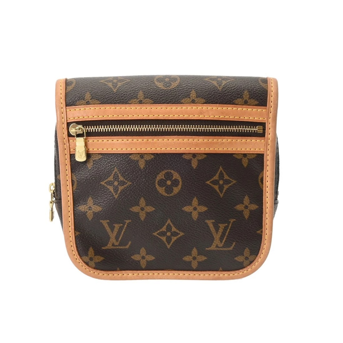 LOUIS VUITTON BUM BAG BOSPHORE MONOGRAM CANVAS BROWN: LOUIS VUITTON Bum bag Bosphore Monogram canvas Brown Brand: LOUIS VUITTON Type/Style: Pouch Material: Monogram canvas Color: Brown Size: H:about 6.7inch W:about 6.5inch D:about 1.6inch Accessories: