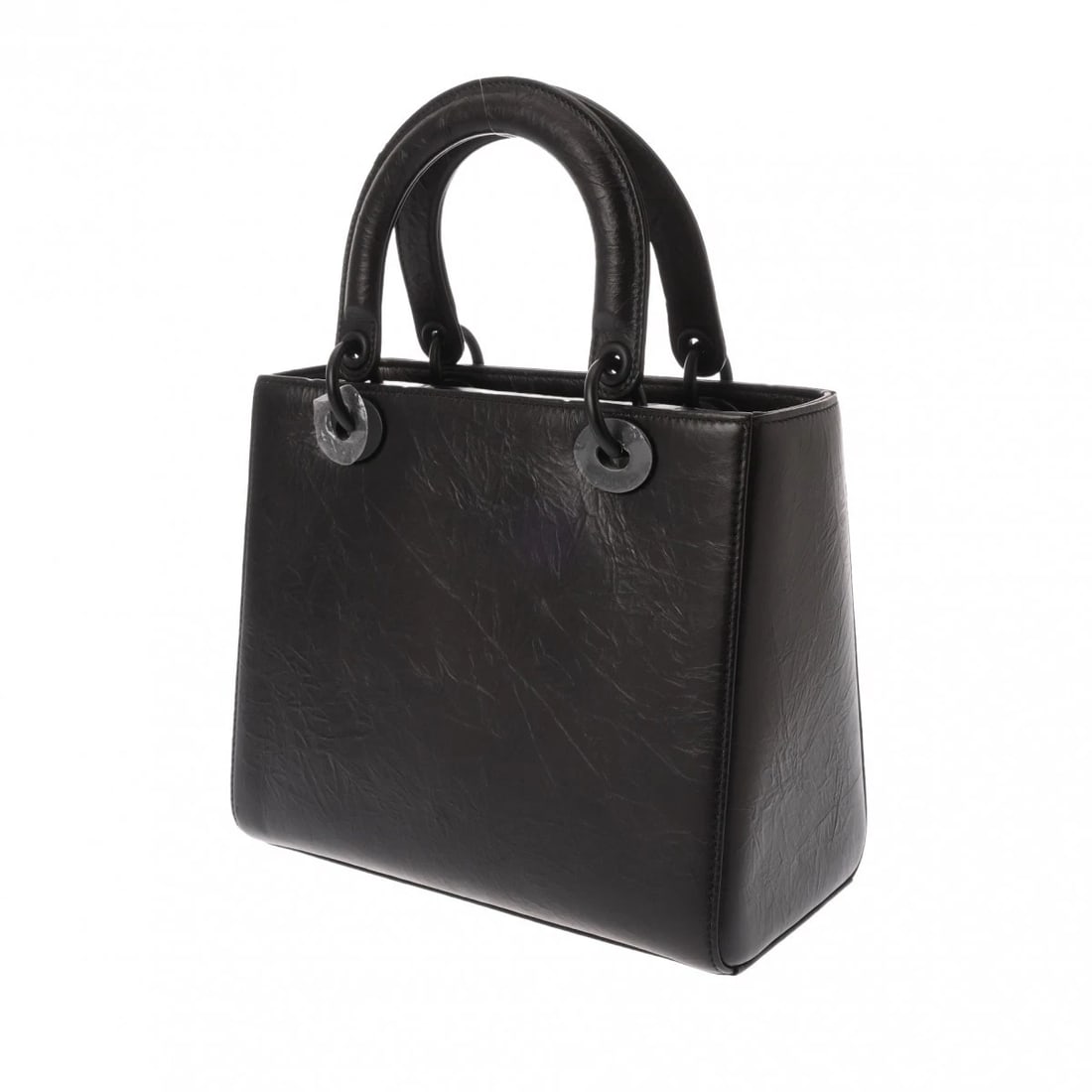 DIOR MEDIUM BAG BLACK HANDBAG - 2