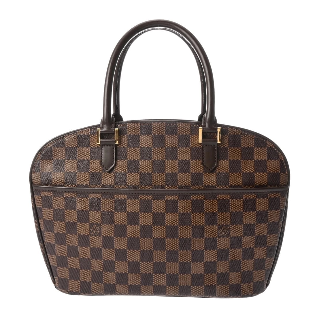 LOUIS VUITTON SALIA HORIZONT DAMIER CANVAS BROWN HANDBAG: LOUIS VUITTON Salia Horizont Damier canvas Brown Handbag Brand: LOUIS VUITTON Type/Style: Handbag Material: Damier canvas Color: Brown Size: H:about 9.4inch (Center) W:about 11.4inch (Bottom) D:about 