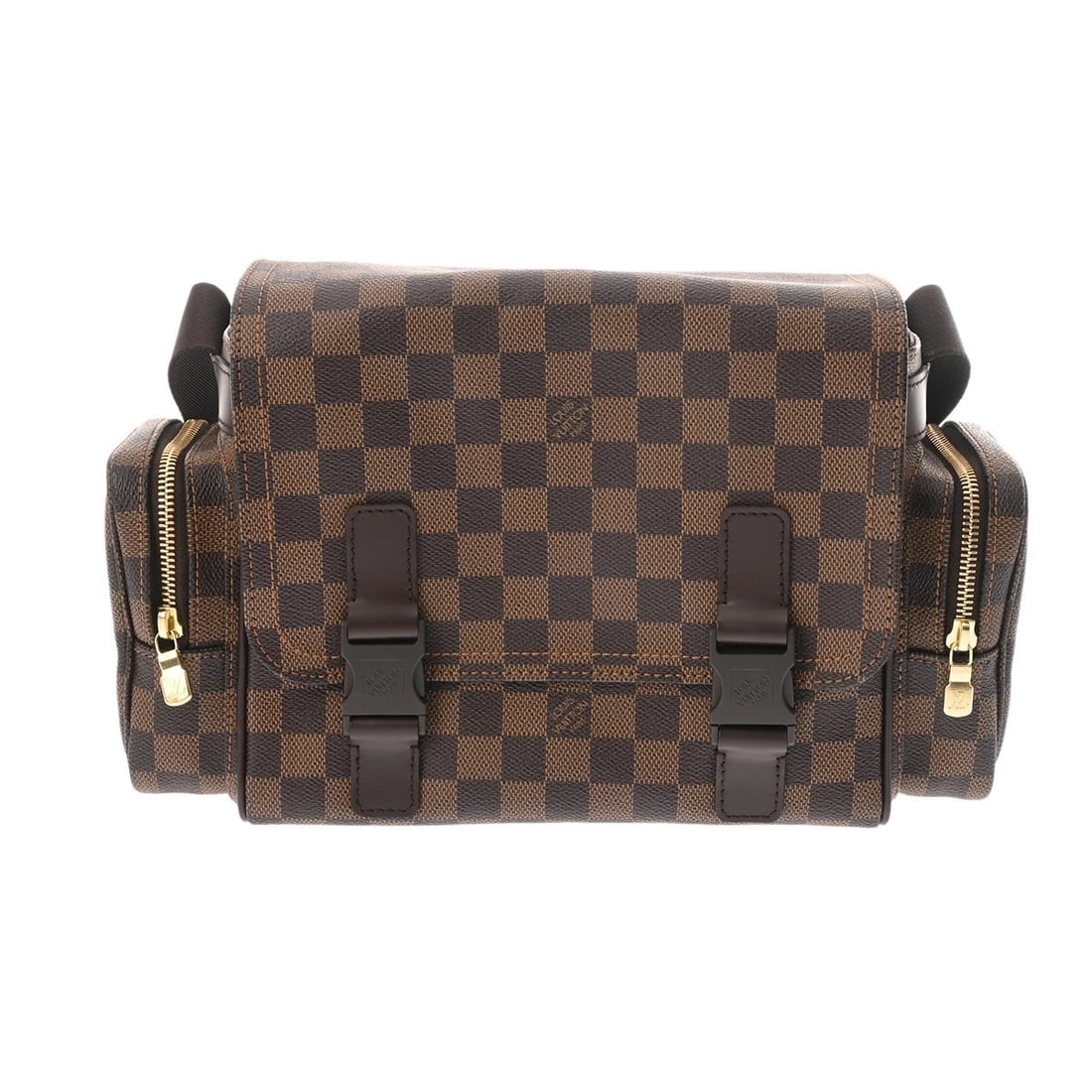 LOUIS VUITTON MELVILLE DAMIER CANVAS BROWN UNISEX: LOUIS VUITTON Melville Damier canvas Brown unisex Brand: LOUIS VUITTON Type/Style: Shoulder Bag Material: Damier canvas Color: Brown Size: H:about 7.9inch W:about 12.6inch (including bottom/outer pock