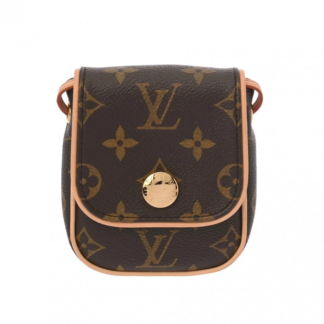 LOUIS VUITTON POCHETTE CANCOON MONOGRAM CANVAS BROWN: LOUIS VUITTON Pochette Cancoon Monogram canvas Brown Brand: LOUIS VUITTON Type/Style: Shoulder Bag Material: Monogram canvas Color: Brown Size: H:about 4.3inch W:about 3.5inch D:about 1.2inch