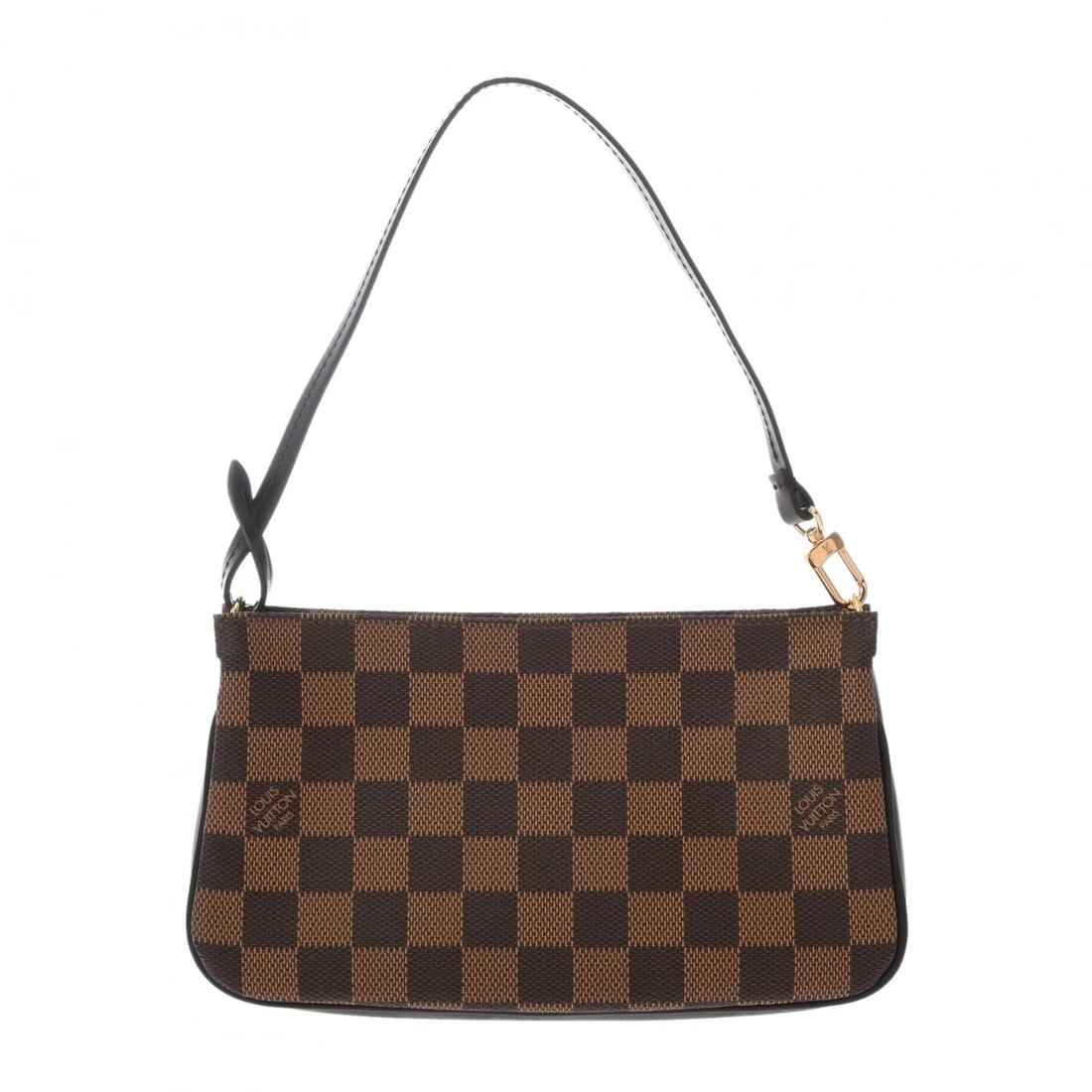 LOUIS VUITTON NAVONA DAMIER CANVAS BROWN POUCH: LOUIS VUITTON Navona Damier canvas Brown Pouch Brand: LOUIS VUITTON Type/Style: Pouch Material: Damier canvas Color: Brown Size: H:about 4.7inch W:about 8.5inch (maximum) Accessories: None