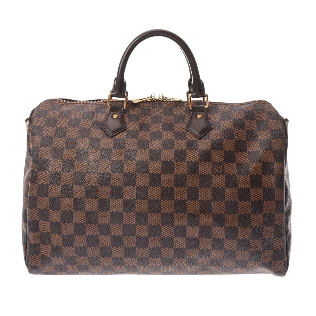 LOUIS VUITTON SPEEDY BAND BARRIERE 35 DAMIER CANVAS BROWN (1 of 6)