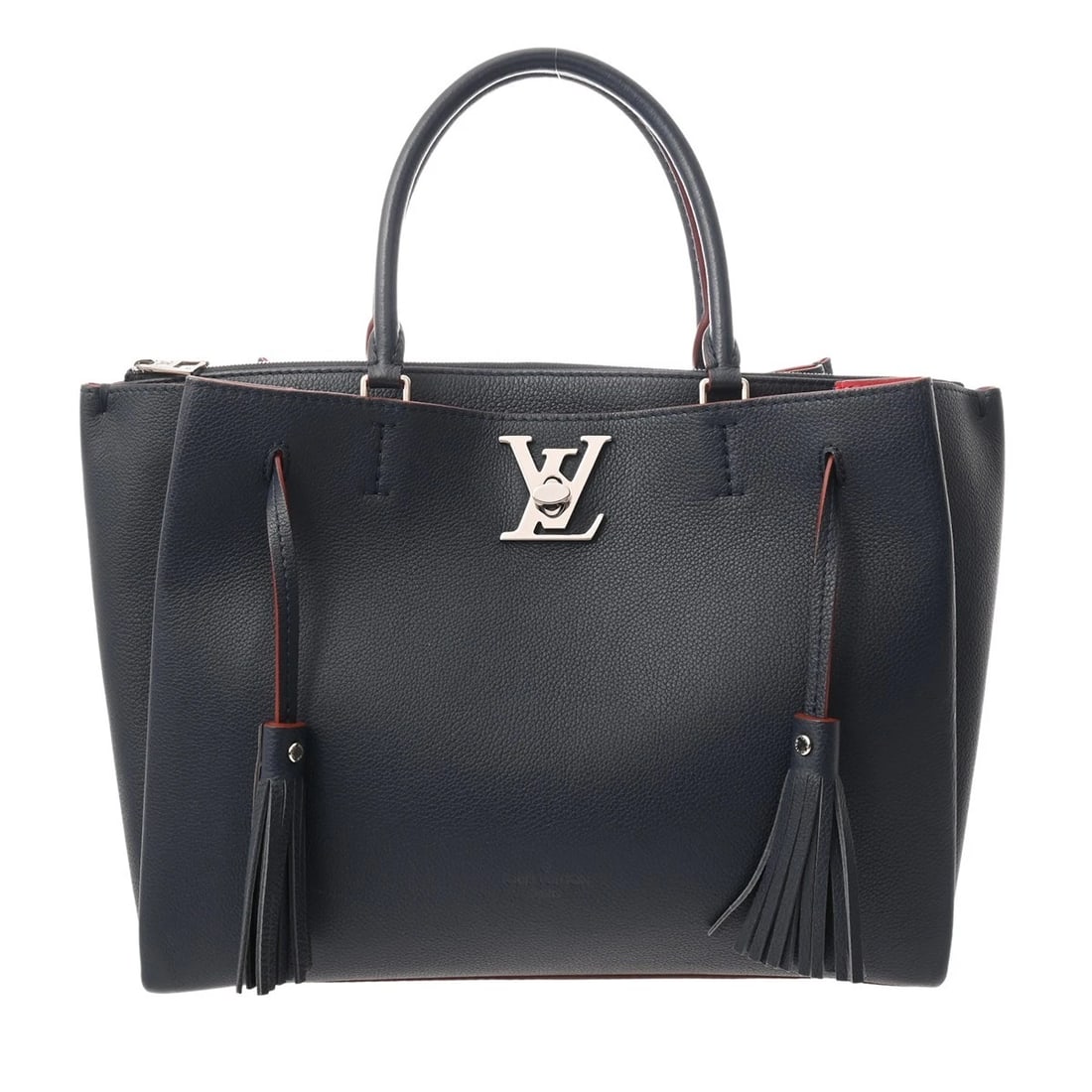 LOUIS VUITTON ROCK MEAT 2WAY MARINE ROUGE HANDBAG: LOUIS VUITTON Rock Meat 2WAY Marine Rouge Handbag Brand: LOUIS VUITTON Type/Style: Handbag Material: none Color: Marine Rouge Size: H:about 9.1inch W:about 11.8inch (Bottom) D:about 5.9inch Access