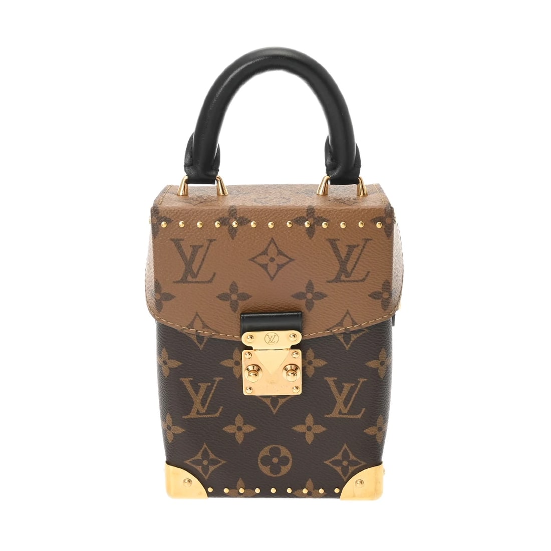 LOUIS VUITTON CAMERA BOX MONOGRAM CANVAS BROWN: LOUIS VUITTON Camera box Monogram canvas Brown Brand: LOUIS VUITTON Type/Style: Shoulder Bag Material: Monogram canvas Color: Brown ? Gold Metal Size: H:about 6.9inch W:about 4.7inch D:about 2.4inch