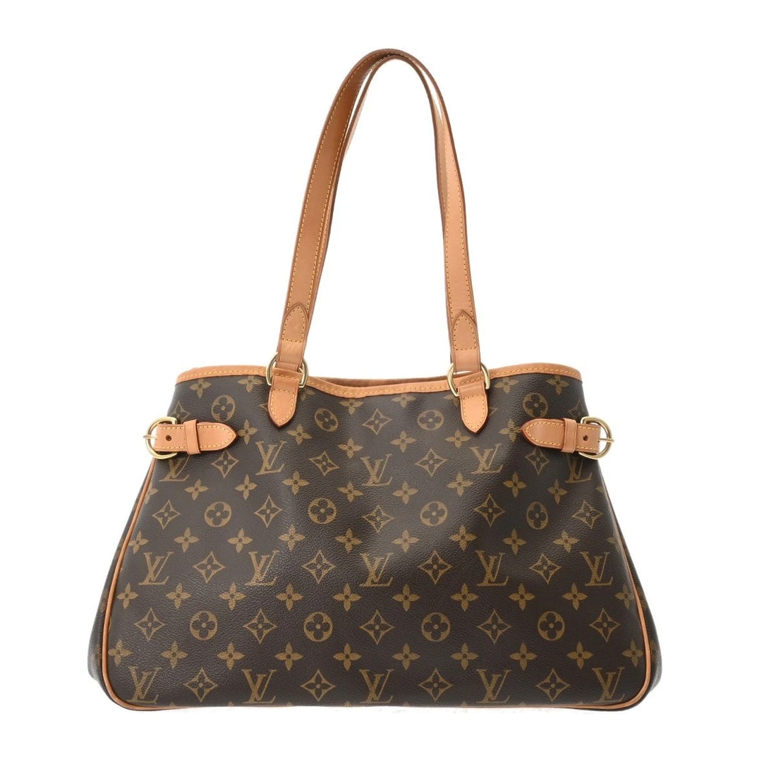 LOUIS VUITTON BATIGNOLLES ORIENTAL MONOGRAM CANVAS BROWN: LOUIS VUITTON Batignolles Oriental Monogram canvas Brown Brand: LOUIS VUITTON Type/Style: Tote Bag Material: Monogram canvas Color: Brown ? Gold Metal Size: H:about 10.2inch W:about 14.6inch