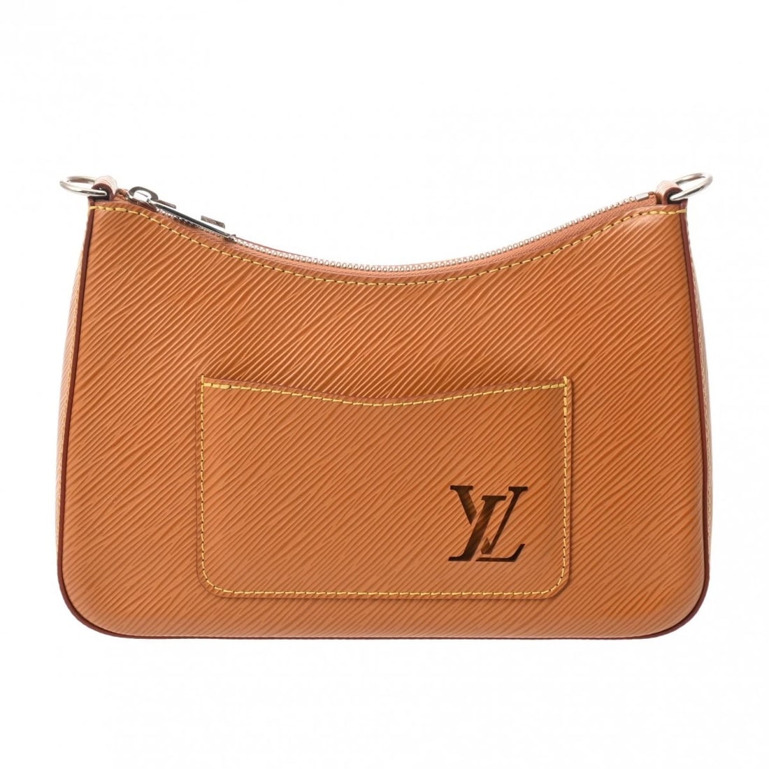 LOUIS VUITTON MAREL EPI LEATHER GOLD MIEL HANDBAG: LOUIS VUITTON Marel Epi Leather Gold Miel Handbag Brand: LOUIS VUITTON Type/Style: Handbag Material: Epi Leather Color: Gold Miel ? SilverMetal Size: H:about 6.9inch W:about 9.8inch (Bottom) D:about