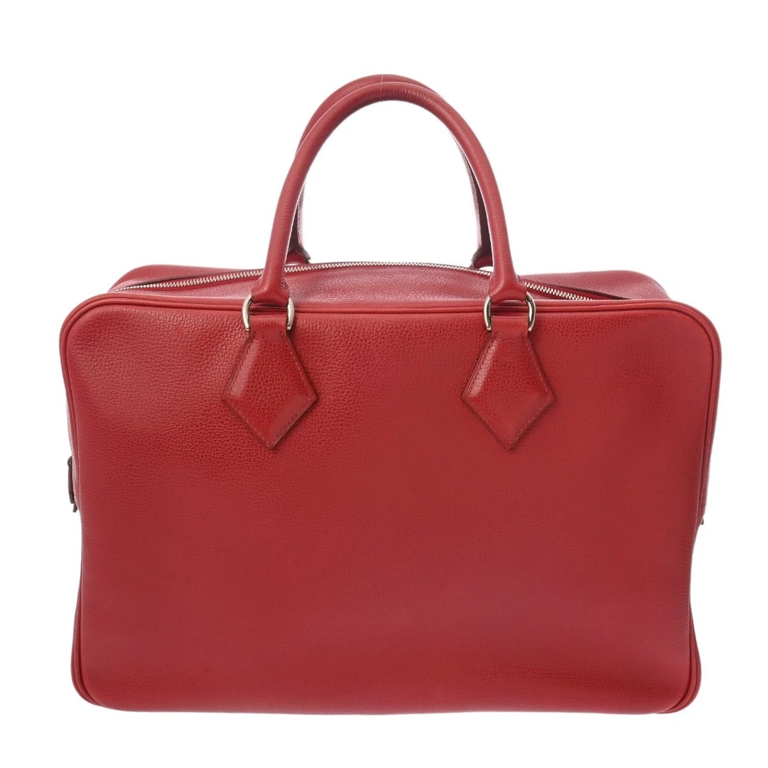 HERMES PLUME 40 VA SULLY EJE ROUGEVIF HANDBAG: HERMES Plume 40 Va Sully Eje RougeVif Handbag Brand: HERMES Type/Style: Handbag Material: Va Sully Eje Color: RougeVif ? SilverMetal Size: H:about 10.6inch W:about 15.9inch D:about 5.9inch