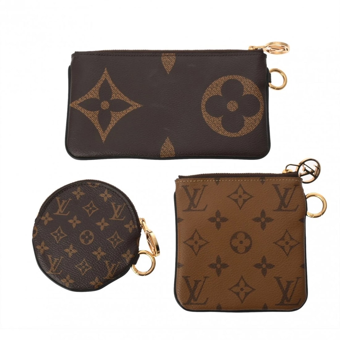 LOUIS VUITTON POCHETTE MONOGRAM GIANT REVERSE - 4