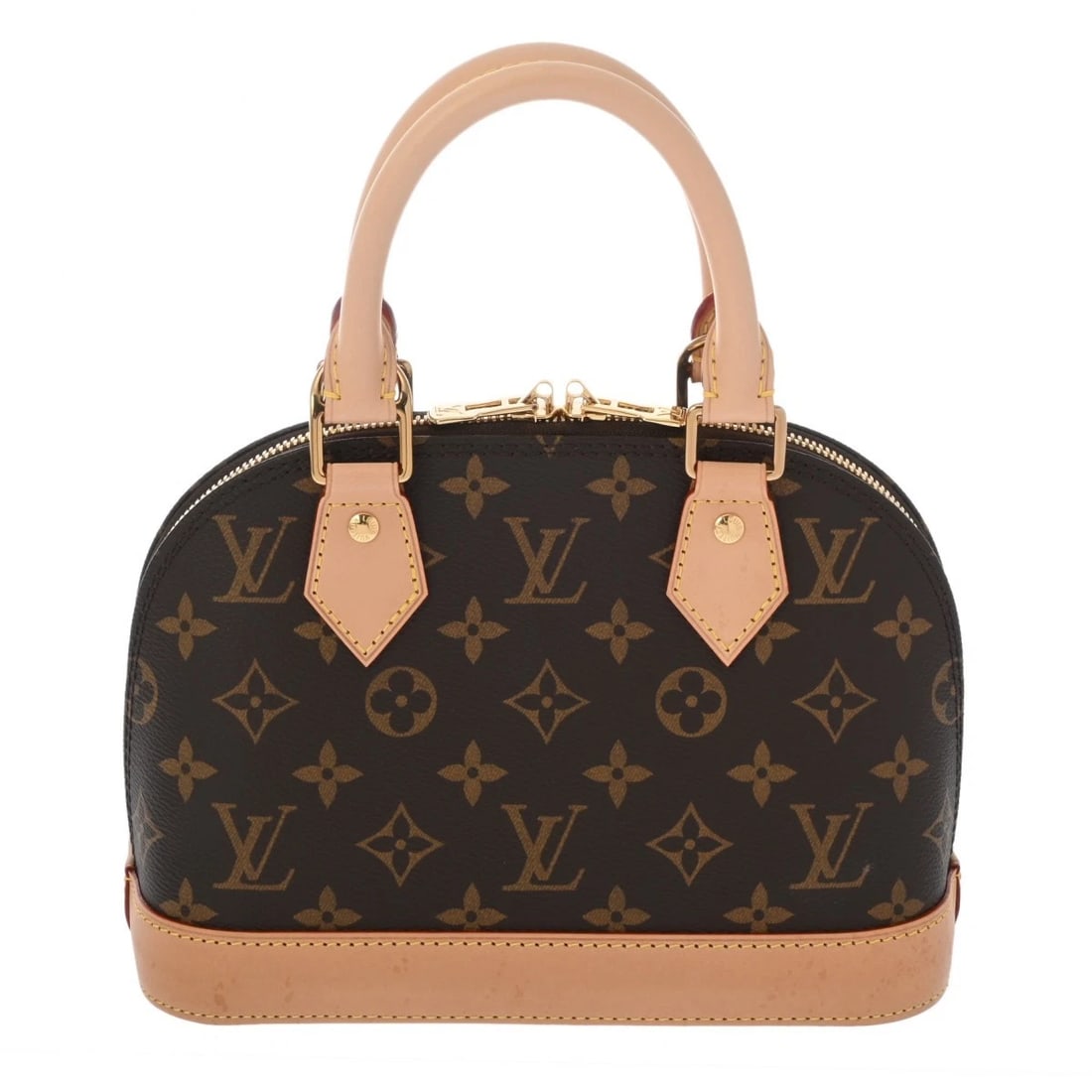 LOUIS VUITTON ALMA BB MONOGRAM CANVAS BROWN HANDBAG: LOUIS VUITTON Alma BB Monogram canvas Brown Handbag Brand: LOUIS VUITTON Type/Style: Handbag Material: Monogram canvas Color: Brown Size: H:about 6.9inch W:about 9.1inch D:about 4.3inch Accessorie