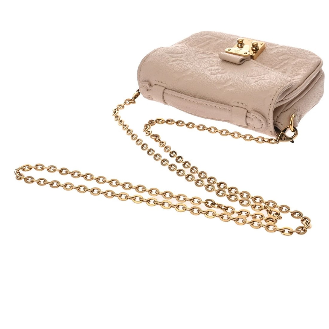 LOUIS VUITTON MONOGRAM EMPREINTE LEATHER BEIGE - 4