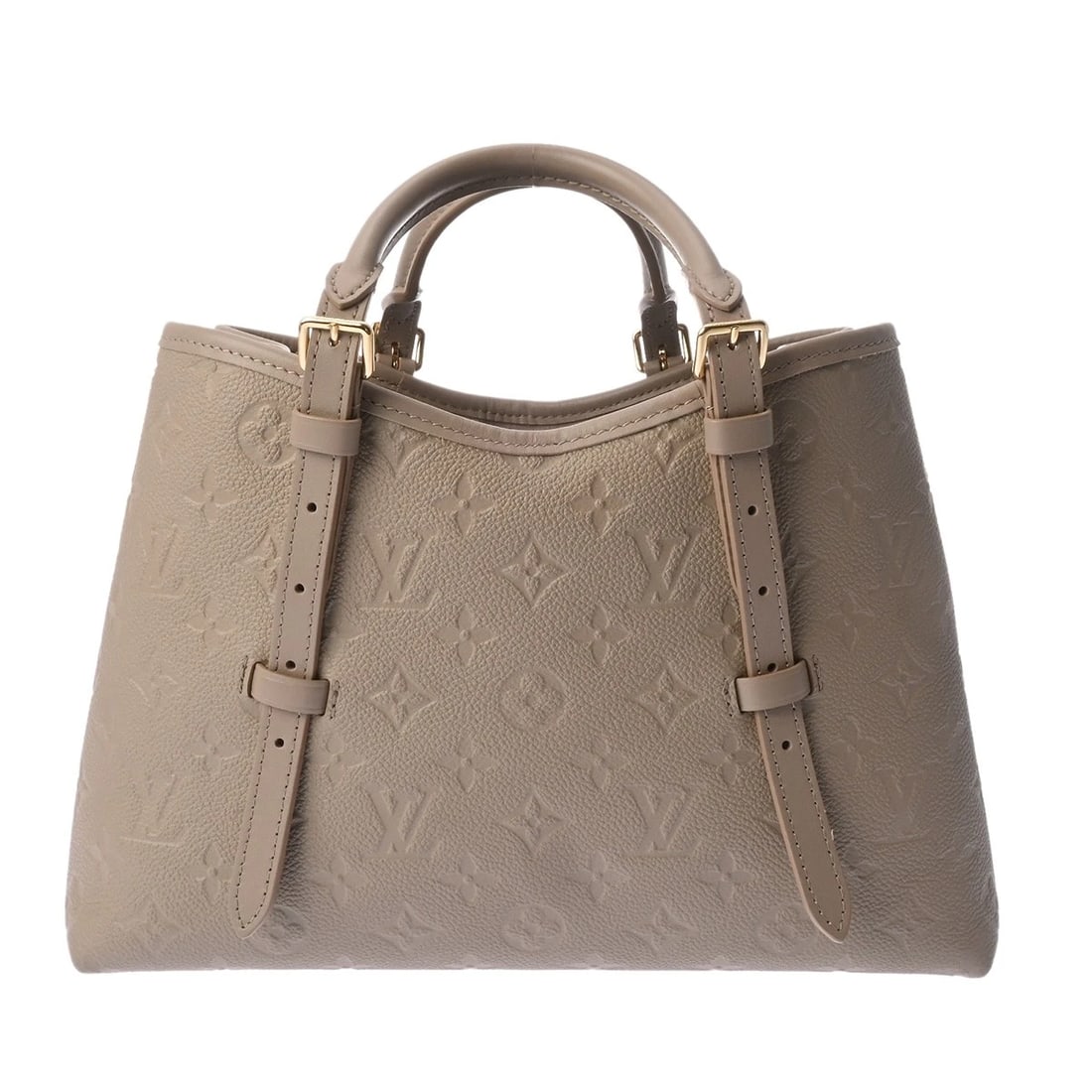 LOUIS VUITTON BABYLON TOTE PM MONOGRAM EMPREINTE LEATHER: LOUIS VUITTON Babylon Tote PM Monogram Empreinte leather Brand: LOUIS VUITTON Type/Style: Tote Bag Material: leather Color: Tourterelle ? Gold Metal Size: H:about 7.5inch (Center) W:about 11.6inch (Bo