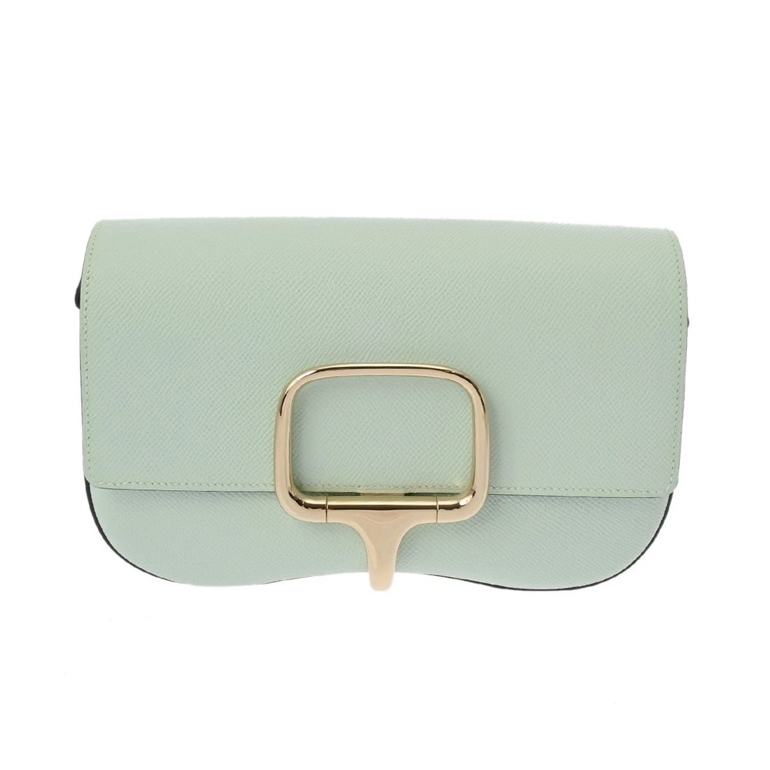 HERMES DELLA CAVALLERIA ELAN VEAU EPSOM VERT SHOULDER BAG (1 of 6)