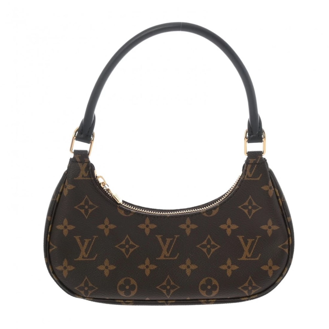 LOUIS VUITTON CATCHY PM MONOGRAM CANVAS BROWN SHOULDER BAG: LOUIS VUITTON Catchy PM Monogram canvas Brown Shoulder Bag Brand: LOUIS VUITTON Type/Style: Shoulder Bag Material: Monogram canvas Color: Brown ? Gold Metal Size: H:about 3.5inch (Center) W:about 9.4i