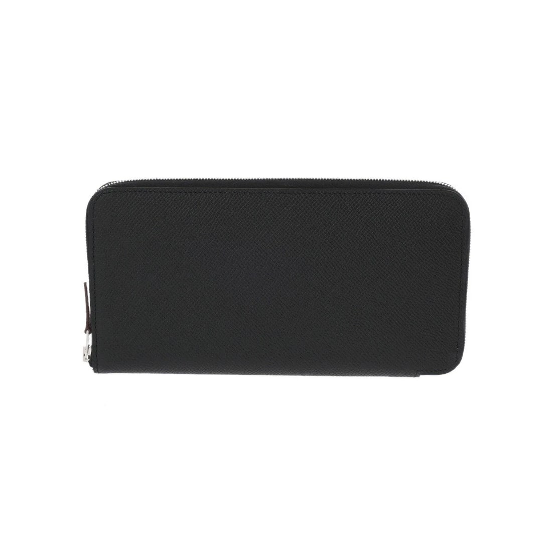 HERMES AZAP LONG SILK IN VEAU EPSOM BLACK PURSE: HERMES Azap long silk in Veau Epsom black Purse Brand: HERMES Type/Style: Purse Material: Veau Epsom Color: black ? SilverMetal Size: H:about 4.1inch W:about 7.9inch Accessories: None Accessories