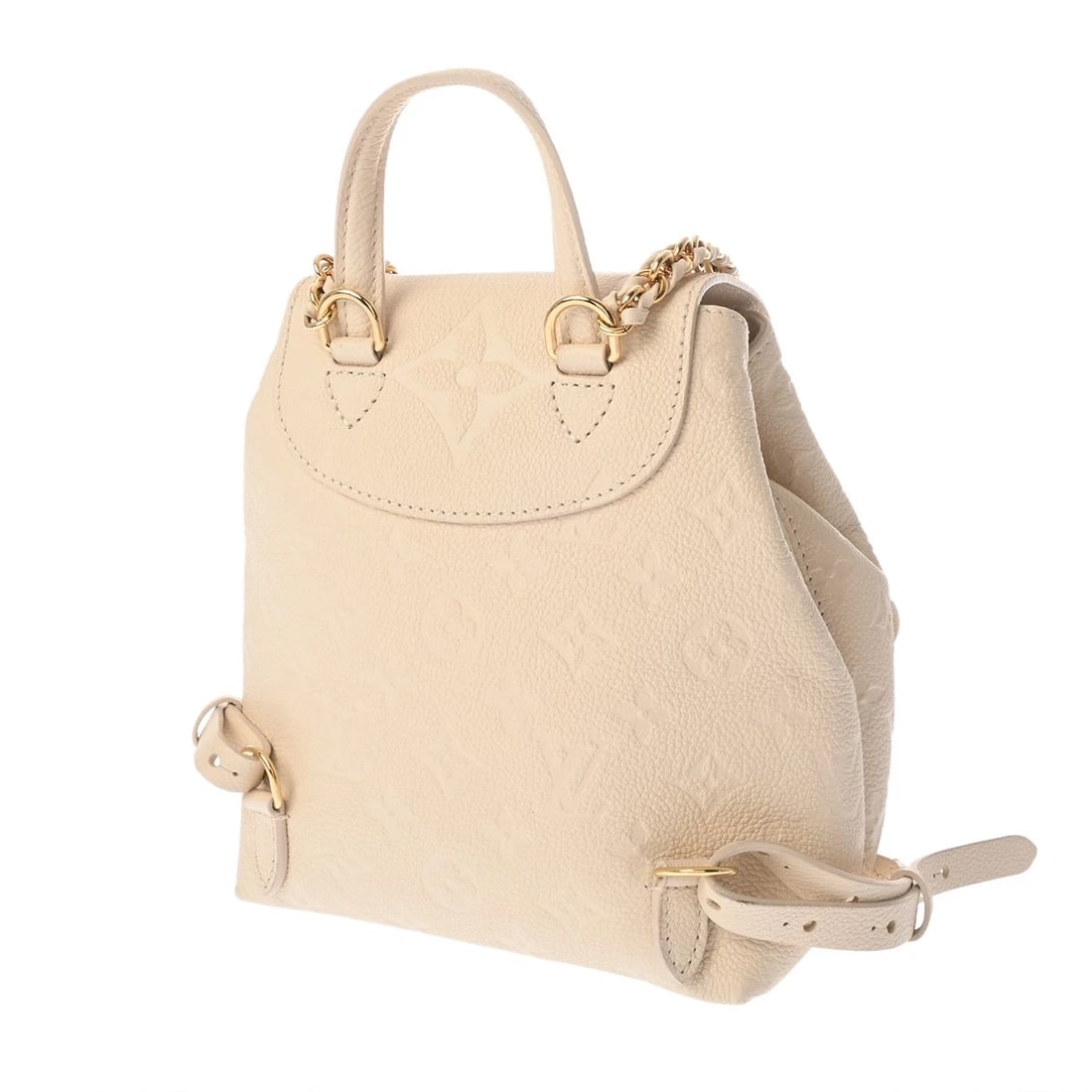 LOUIS VUITTON BACKUP MONOGRAM EMPREINTE CREME BACKPACK - 2