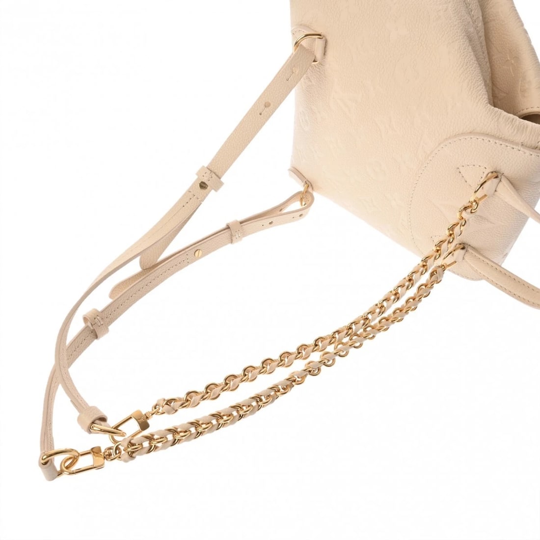 LOUIS VUITTON BACKUP MONOGRAM EMPREINTE CREME BACKPACK - 4