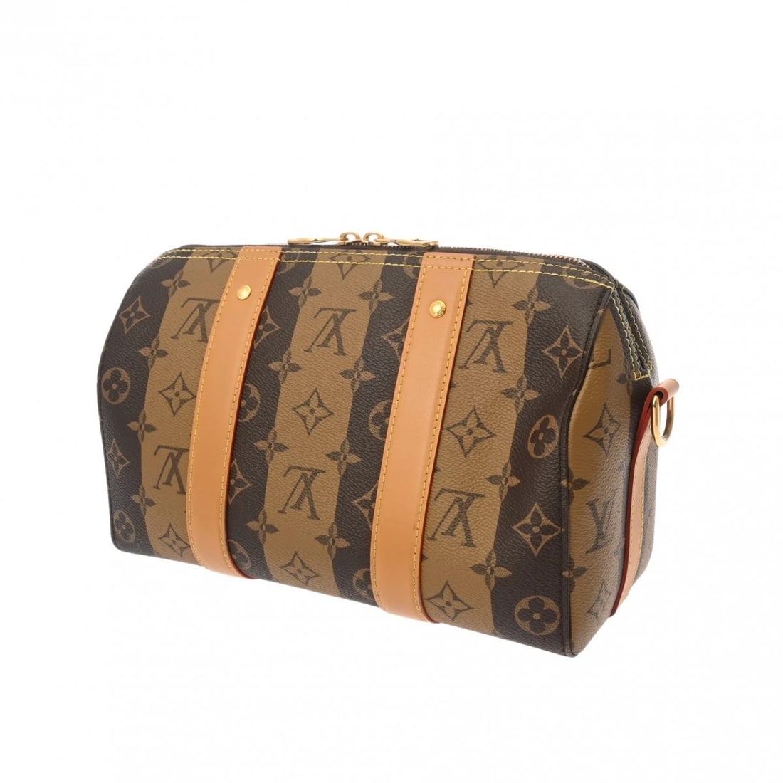LOUIS VUITTON KEEPALL MONOGRAM STRIPE MONOGRAM CANVAS - 2