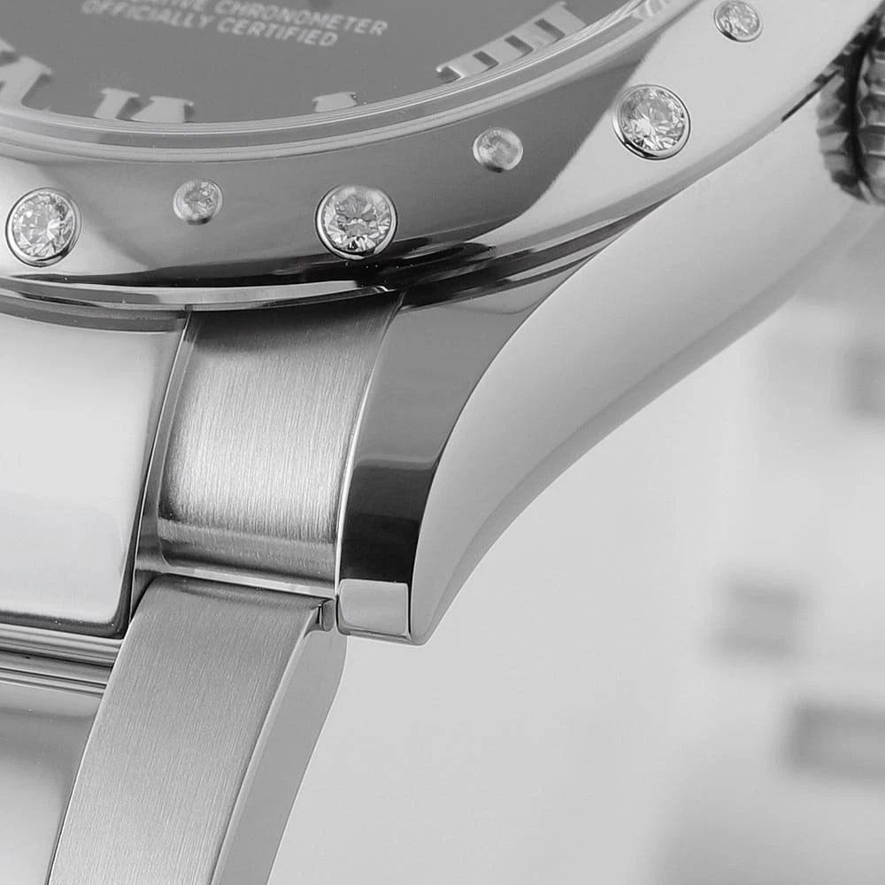 ROLEX DATEJUST DARK GRAY WATCH - 7