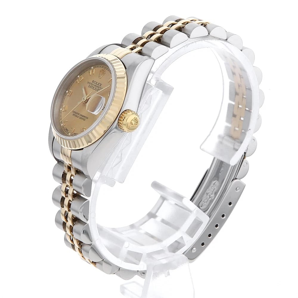 ROLEX DATEJUST CHAMPAGNE WATCH - 2