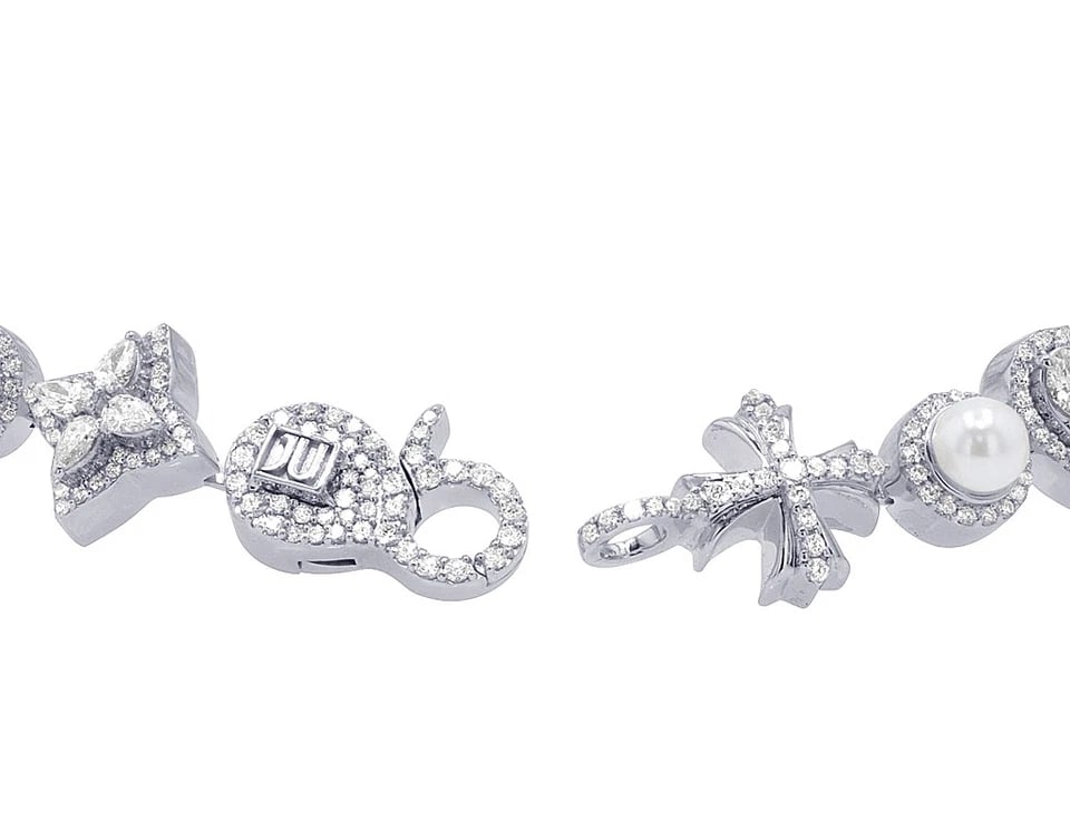 PRISMATIC DIAMOND LINK BRACELET - 2