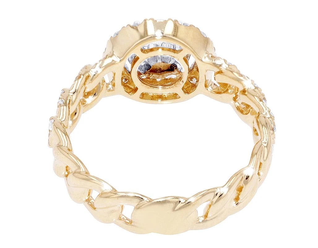 BAGUETTE DIAMOND RING GOLD - 3