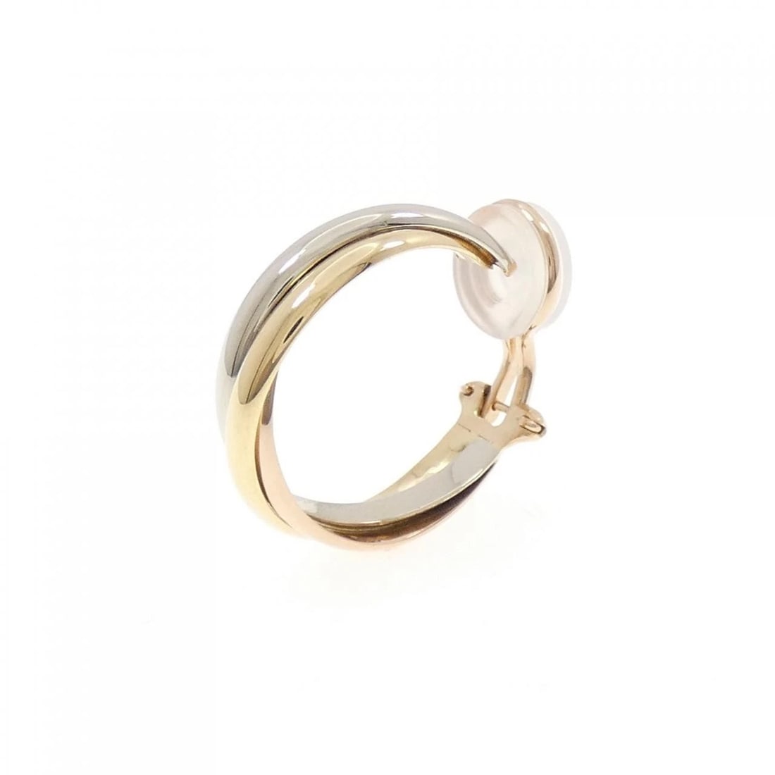 CARTIER TRINITY ROUND EARRING - 2