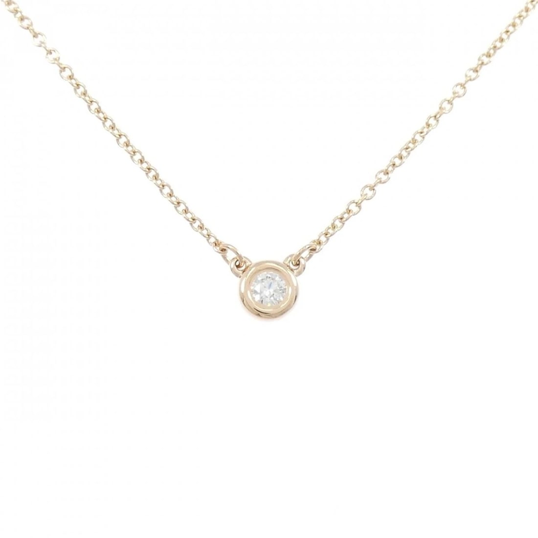 TIFFANY & CO. BY THE YARD NECKLACE: TIFFANY & Co. By the Yard Necklace Brand: TIFFANY&Co. Type/Style: TIFFANY&Co. Necklace Material: 750 Pink Gold, Main Stone/Creation Natural Color: Pink Gold Size: 41cm Actual Size Diameteraround: