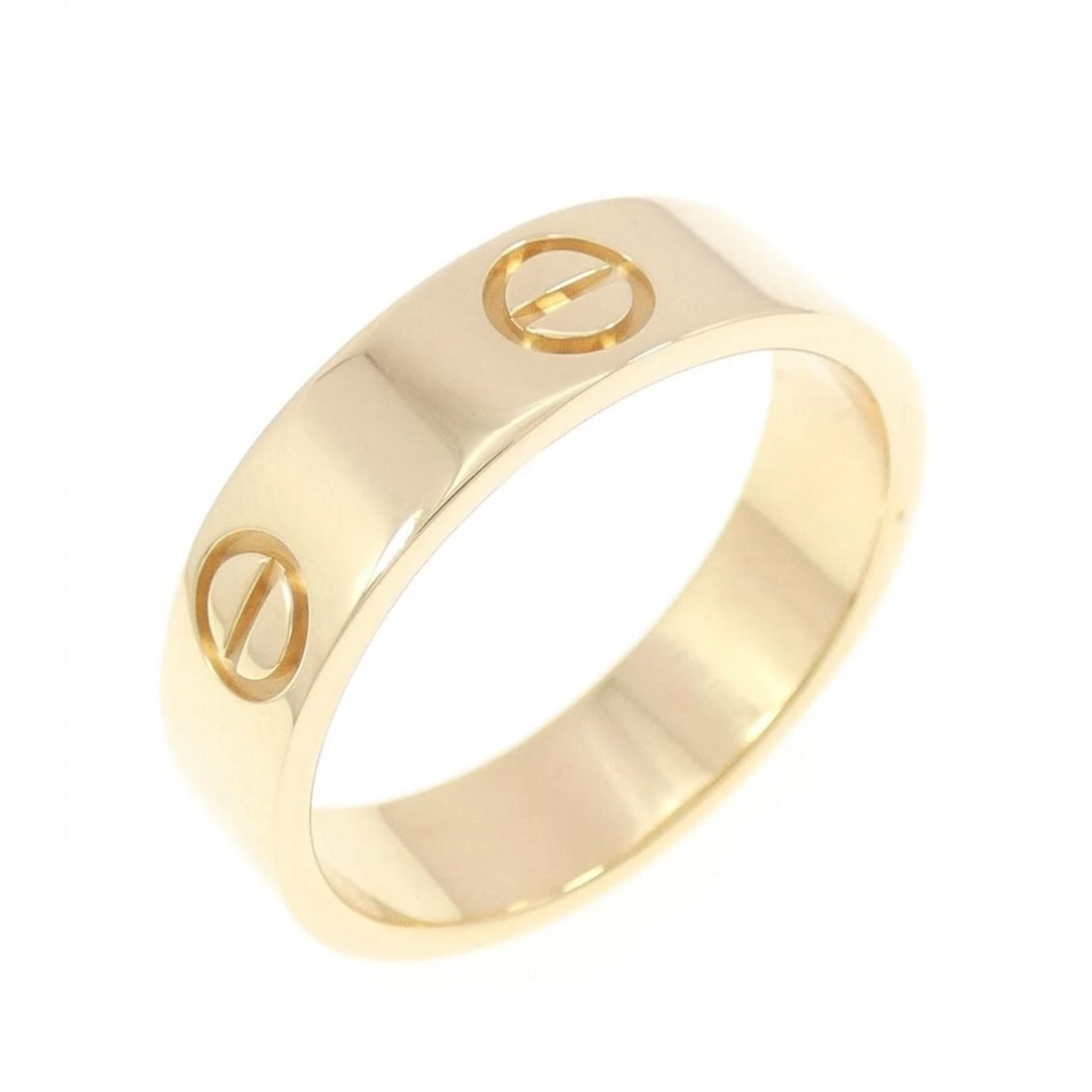 CARTIER LOVE RING: Cartier Love Ring Brand: CARTIER Type/Style: Cartier Ring Material: 750 yellow gold, Color: Yellow Gold Size: US8 1/2 Accessories: None Accessories Notice: When purchasing pre-owned goods,