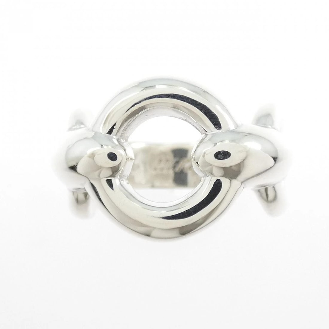 HERMES 925 RING: Hermes 925 Ring Brand: HERMES Type/Style: Hermes Ring Material: 925Silver, Color: Silver Size: US5 3/4(51) Accessories: None Accessories Notice: When purchasing pre-owned goods, please refer to the