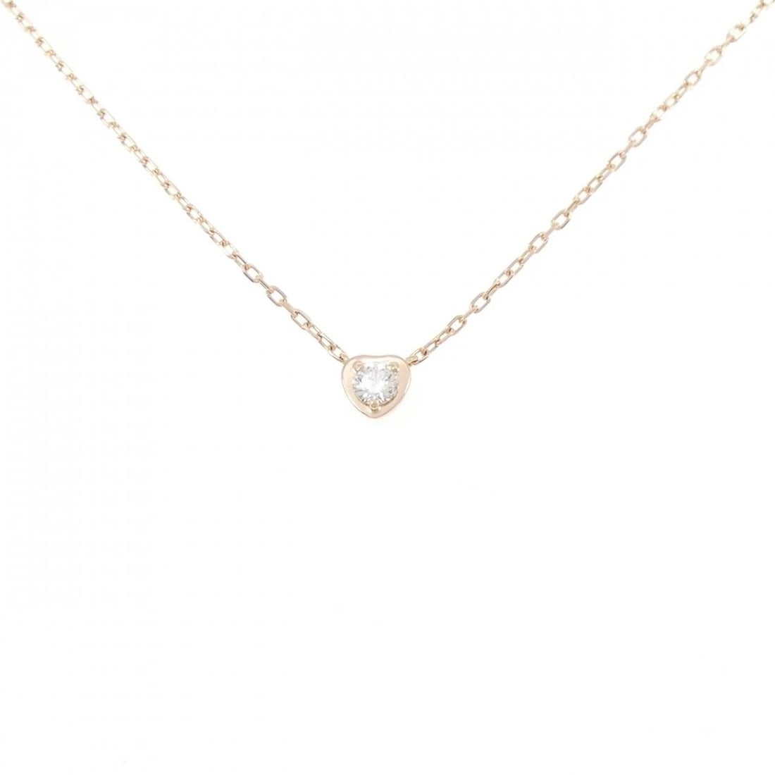 CARTIER DIAMANT LEGEND NECKLACE: Cartier Diamant Legend Necklace Brand: CARTIER Type/Style: Cartier Necklace Material: 750 Pink Gold, Main Stone/Creation Natural Color: Pink Gold Size: Actual Size Pendant length approx. x width