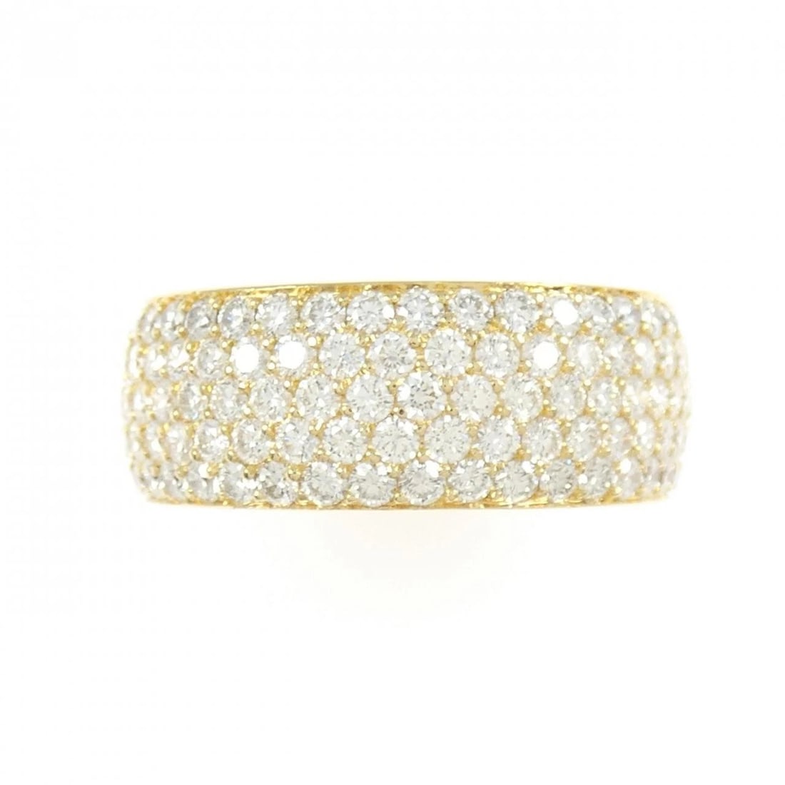 CARTIER DIAMOND RING: Cartier Diamond Ring Brand: CARTIER Type/Style: Cartier ring Material: 750 yellow gold, Main Stone/Creation Natural Color: YEllow gold Size: US9(56) Accessories: None Accessories Notice: W