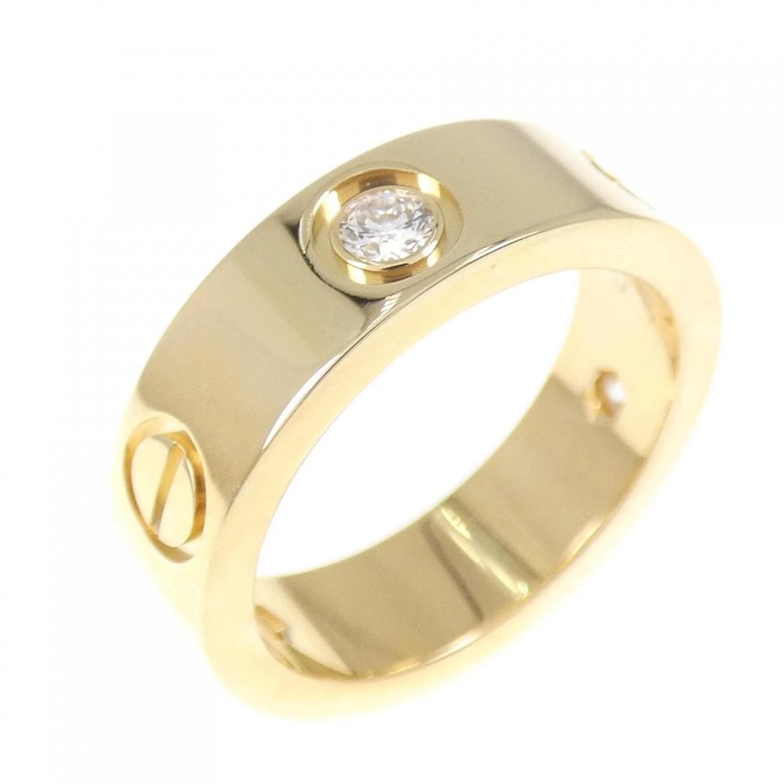 CARTIER LOVE HALF DIAMOND RING (1 of 2)