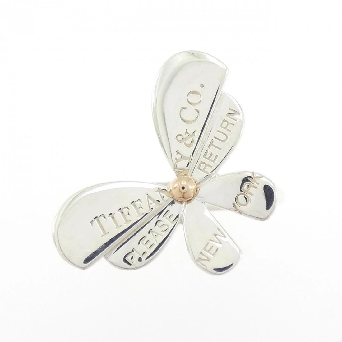 TIFFANY&CO. 925/750PG RING: TIFFANY&Co. 925/750PG Ring Brand: TIFFANY&Co. Type/Style: TIFFANY & Co. Ring Material: 925Silver/750Pink Gold, Color: PG,Silver Size: US5 3/4(51) Accessories: None Accessories Notice: When purchasing