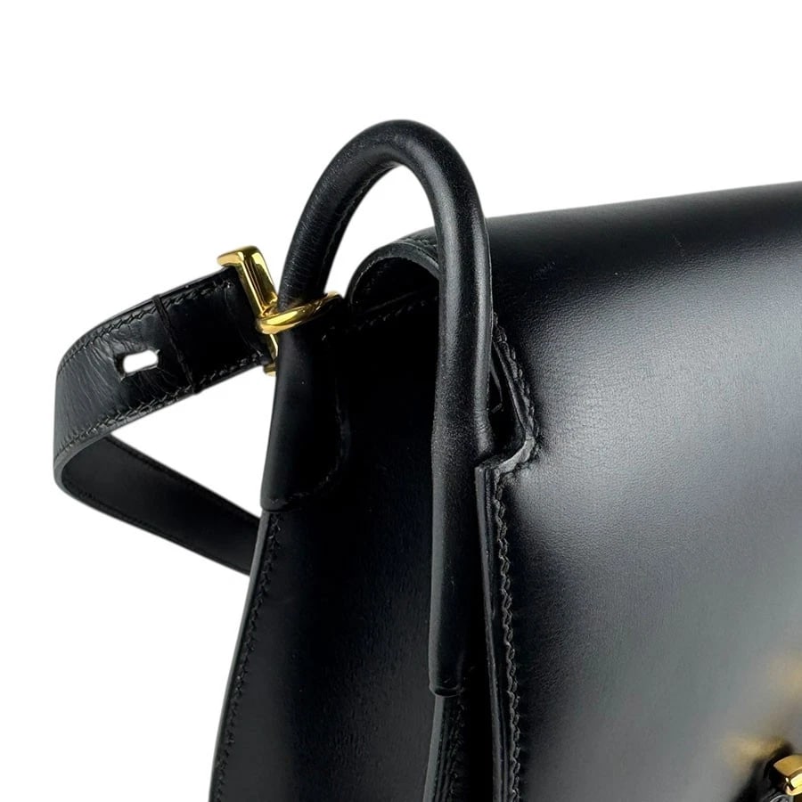 HERMES SHOULDER BAG BLACK - 5