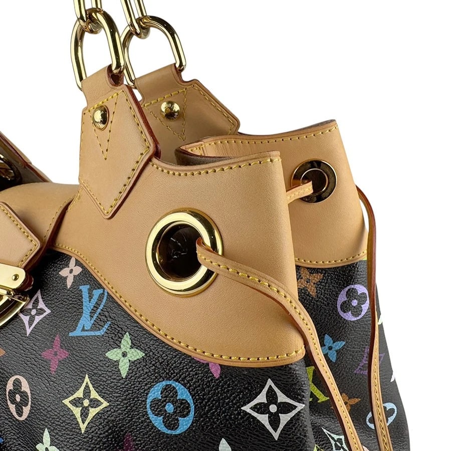 LOUIS VUITTON MONOGRAM MULTICOLOR URSULA HANDBAG - 6