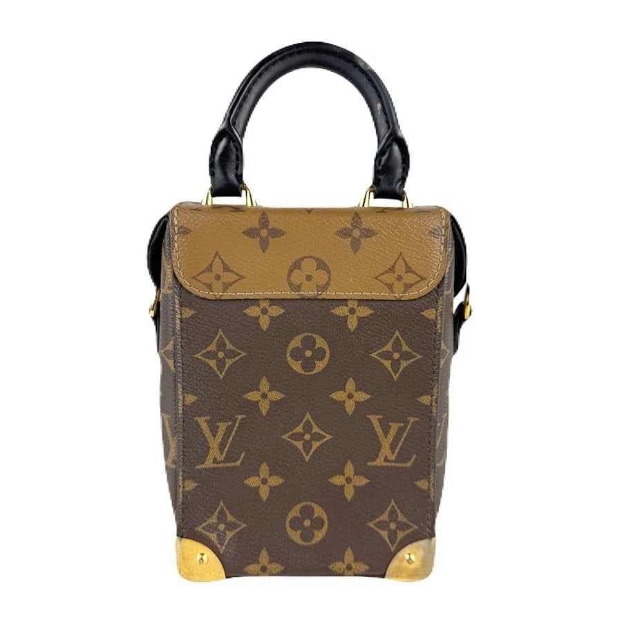 LOUIS VUITTON MONOGRAM REVERSE CAMERA BOX SHOULDER BAG - 3