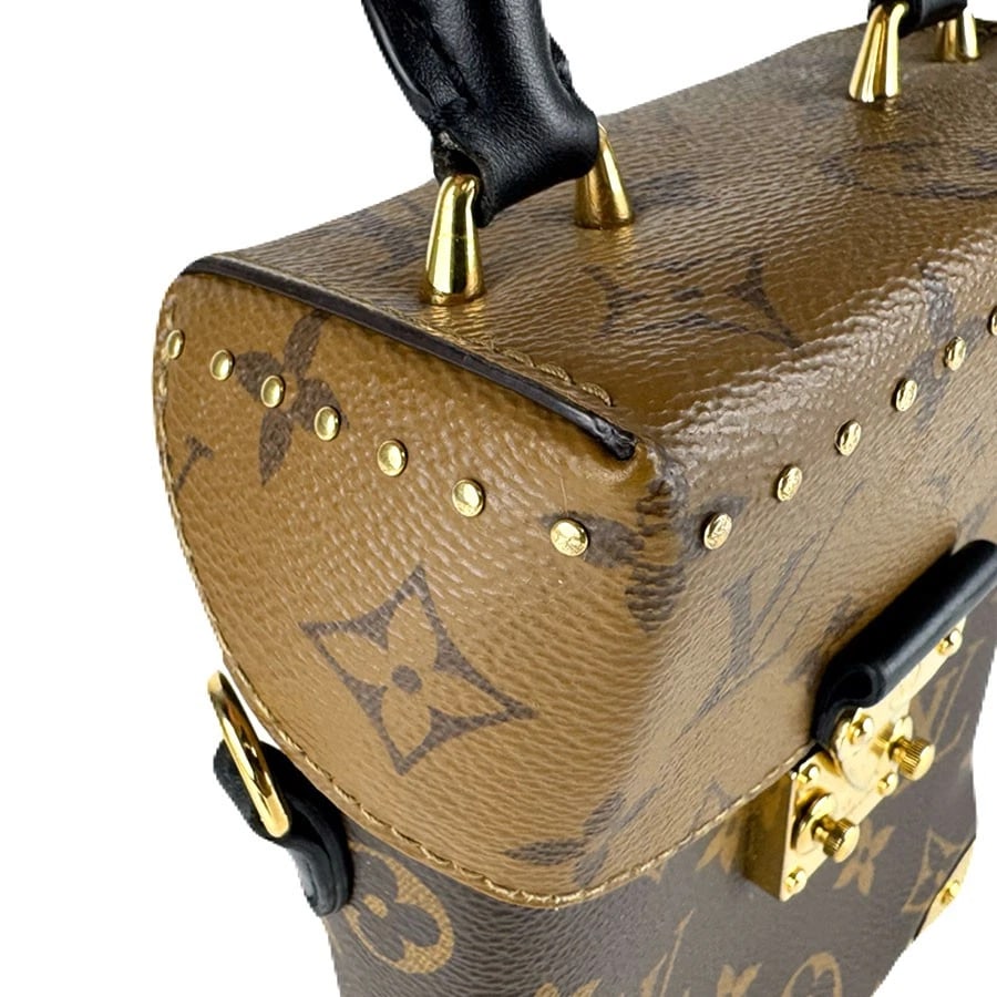 LOUIS VUITTON MONOGRAM REVERSE CAMERA BOX SHOULDER BAG - 5