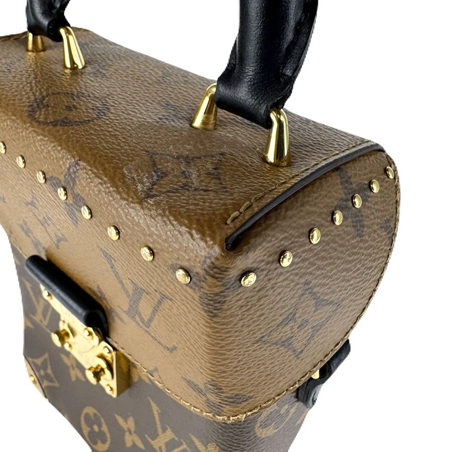 LOUIS VUITTON MONOGRAM REVERSE CAMERA BOX SHOULDER BAG - 6