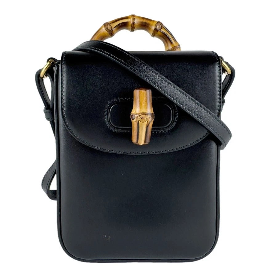 GUCCI BAMBOO SHOULDER BAG HANDBAG BACKPACK (1 of 10)