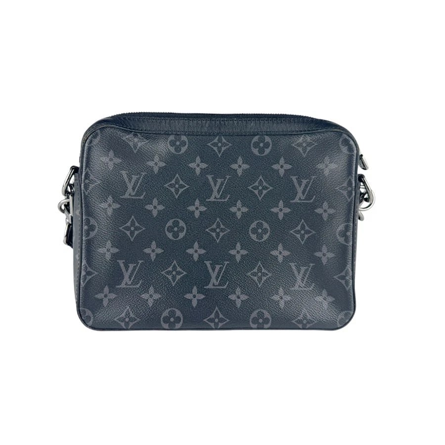 LOUIS VUITTON MONOGRAM ECLIPSE TRIO MESSENGER SHOULDER BAG - 2