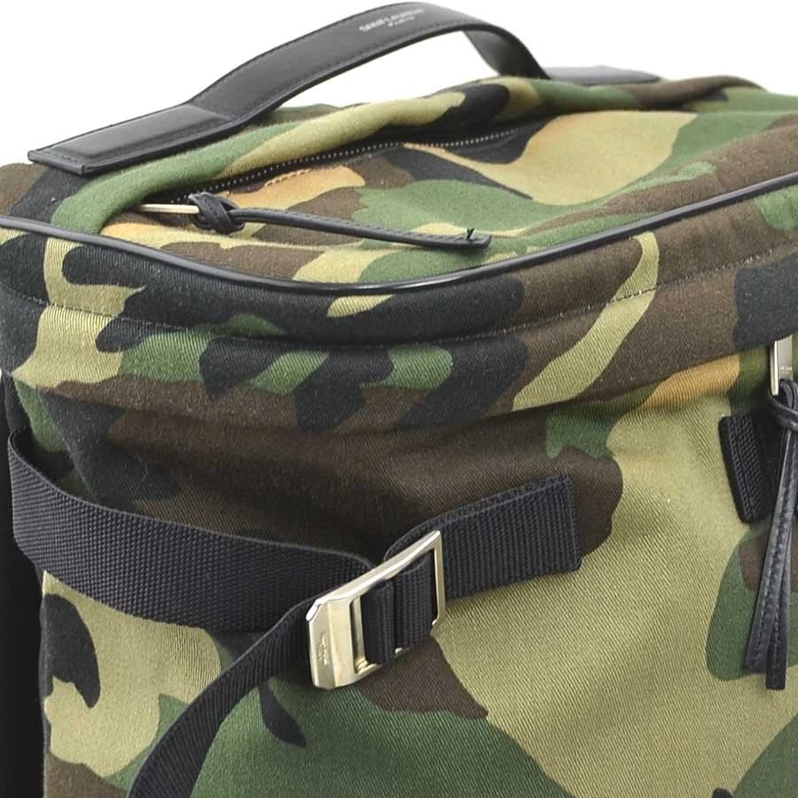 SAINT LAURENT CAMOUFLAGE BACKPACK - 5