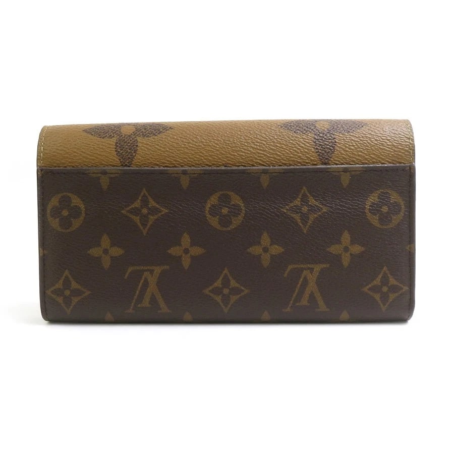 LOUIS VUITTON MONOGRAM REVERSE SARAH LONG WALLET - 2