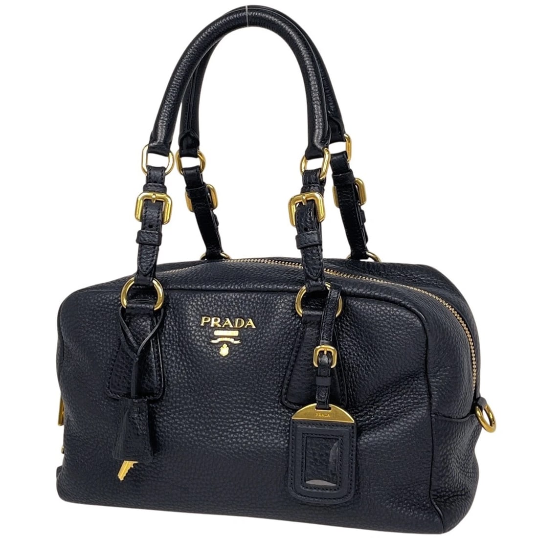 PRADA LOGO SHOULDER BAG SHOULDER BAG: PRADA Logo Shoulder Bag Shoulder Bag Brand: PRADA Type/Style: Shoulder Bag Material: leather Color: Nero (Black) Size: Width 30cm(11.8") Height 18cm(7.1") Depth 15cm(5.9") Accessories: None