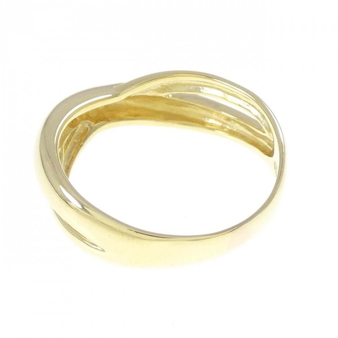 K18YG DIAMOND RING - 3