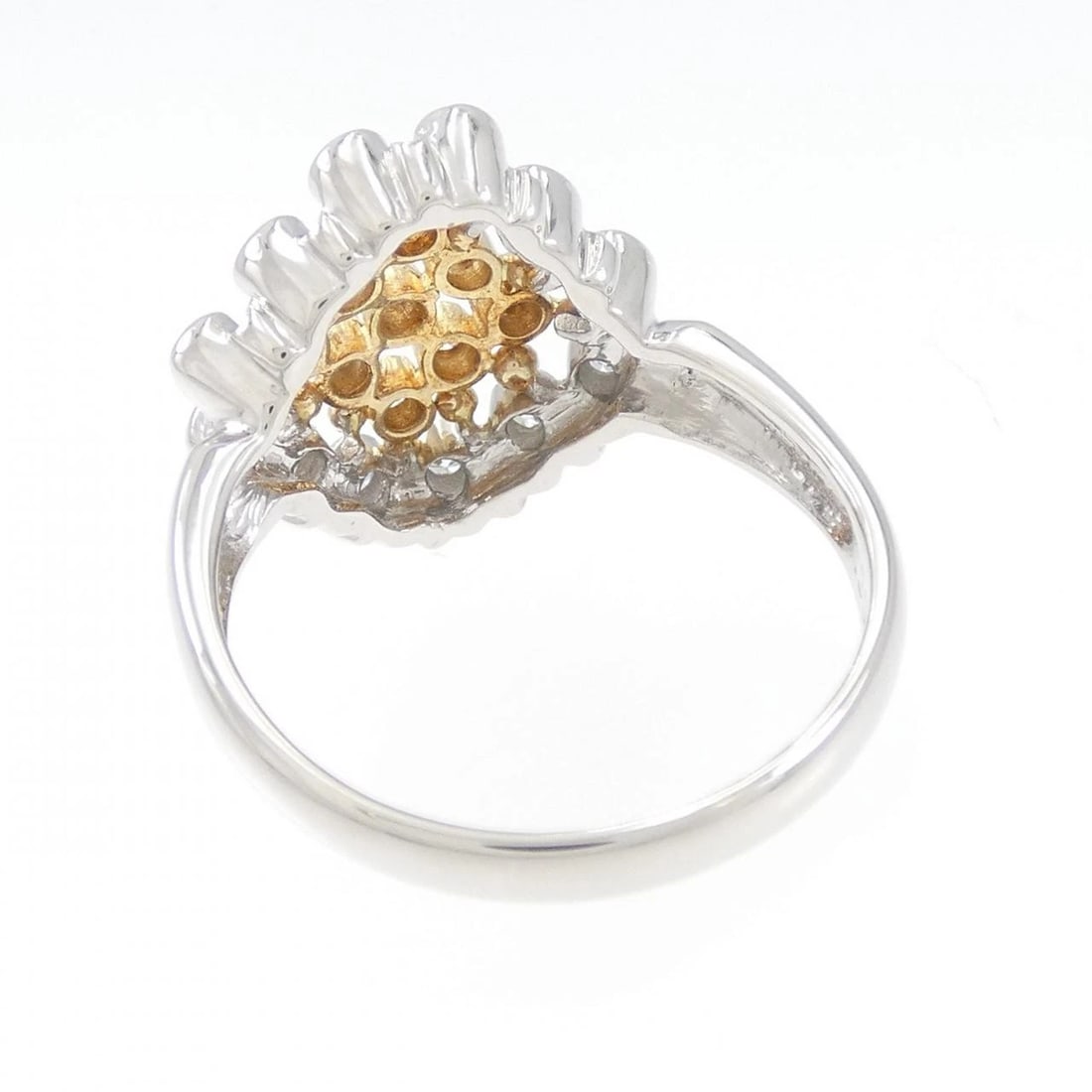 PT/K18YG DIAMOND RING - 3